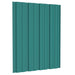 Panou de acoperiș 12 pcs Verde 60 x 45 cm Oțel galvanizat - WALTI WALTI
