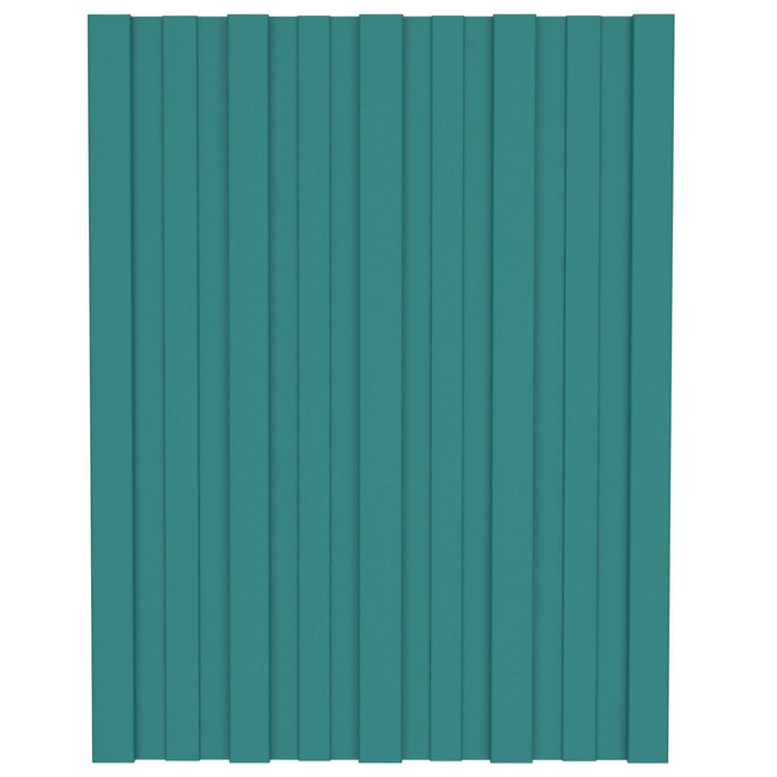 Panou de acoperiș 36 pcs Verde 60 x 45 cm Oțel galvanizat - WALTI WALTI