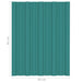 Panou de acoperiș 36 pcs Verde 60 x 45 cm Oțel galvanizat - WALTI WALTI
