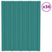 Panou de acoperiș 36 pcs Verde 60 x 45 cm Oțel galvanizat - WALTI WALTI