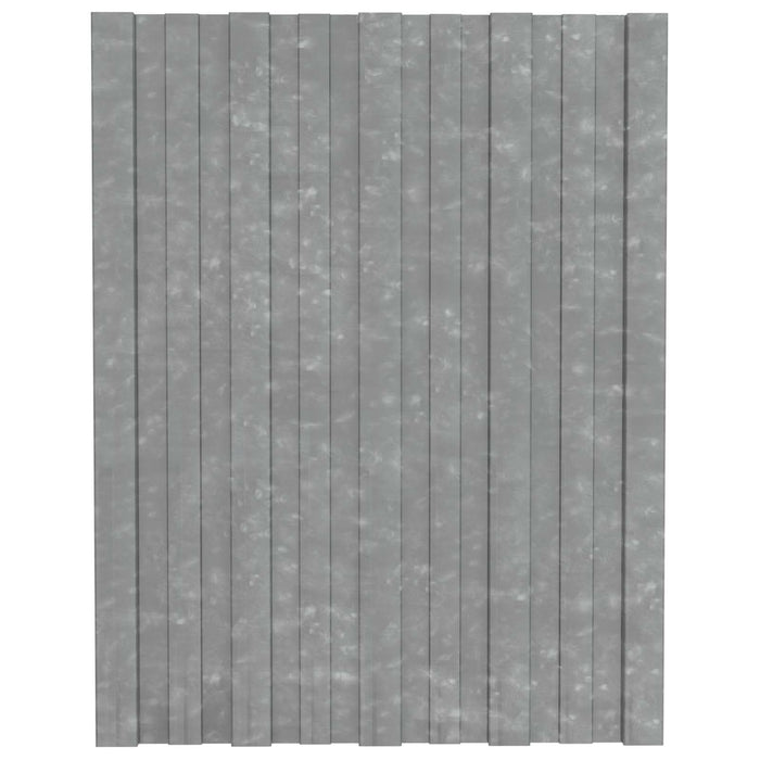Panou de acoperiș 36 pcs Argintiu 60 x 45 cm Oțel galvanizat - WALTI WALTI