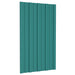 Panou de acoperiș 12 pcs Verde 80 x 45 cm Oțel galvanizat - WALTI WALTI