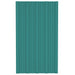Panou de acoperiș 12 pcs Verde 80 x 45 cm Oțel galvanizat - WALTI WALTI