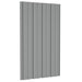 Panou de acoperiș 12 pcs Gri 80 x 45 cm Oțel galvanizat - WALTI WALTI