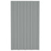 Panou de acoperiș 12 pcs Gri 80 x 45 cm Oțel galvanizat - WALTI WALTI