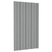 Panou de acoperiș 36 pcs Gri 80 x 45 cm Oțel galvanizat - WALTI WALTI