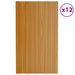Panou de acoperiș 12 pcs natural 80 x 45 cm Oțel galvanizat - WALTI WALTI
