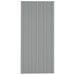 Panou de acoperiș 36 pcs Gri 100 x 45 cm Oțel galvanizat - WALTI WALTI