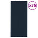 Panou de acoperiș 36 pcs Antracit 100 x 45 cm Oțel galvanizat - WALTI WALTI