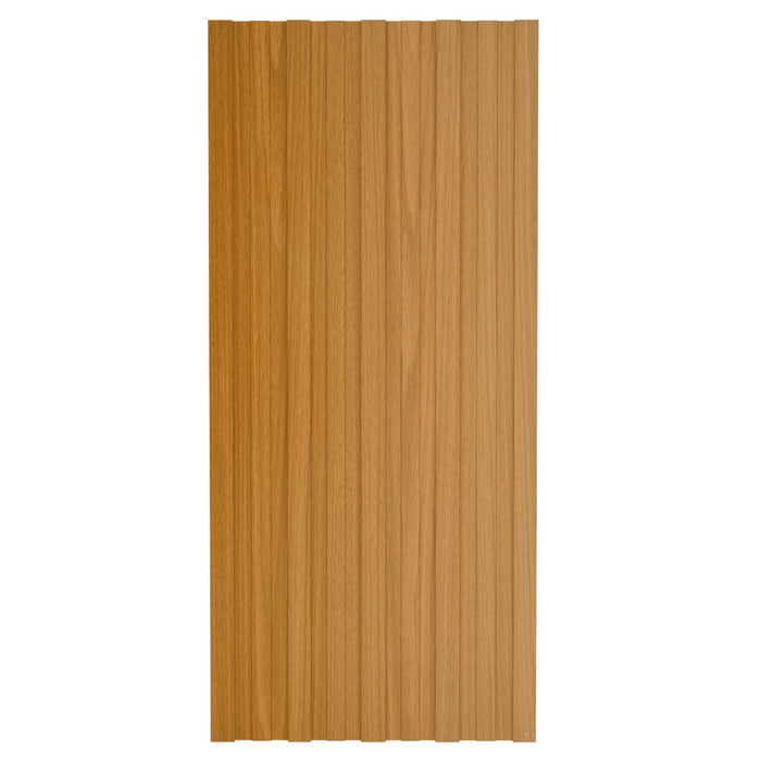 Panou de acoperiș 12 pcs natural 100 x 45 cm Oțel galvanizat - WALTI WALTI