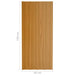 Panou de acoperiș 12 pcs natural 100 x 45 cm Oțel galvanizat - WALTI WALTI