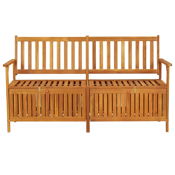 Bancă de depozitare, 148 cm, lemn masiv de acacia - WALTI WALTI