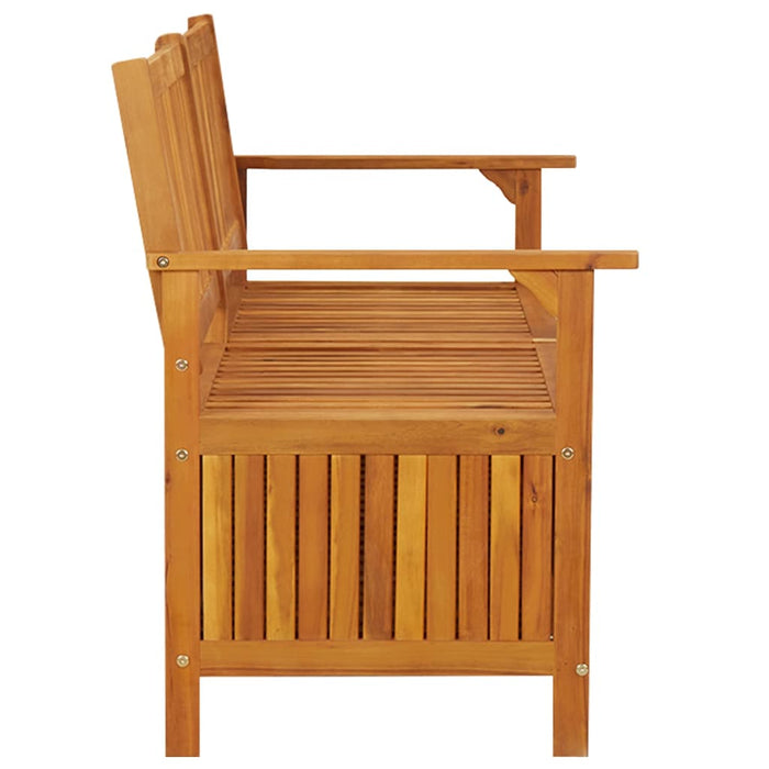 Bancă de depozitare, 148 cm, lemn masiv de acacia - WALTI WALTI