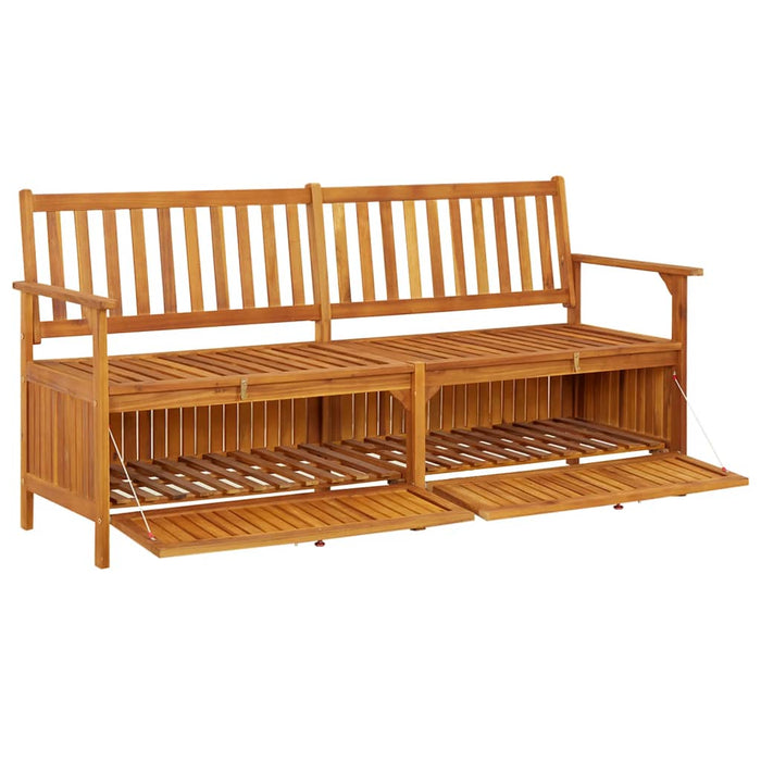 Bancă de depozitare , 170 cm, lemn masiv de acacia - WALTI WALTI