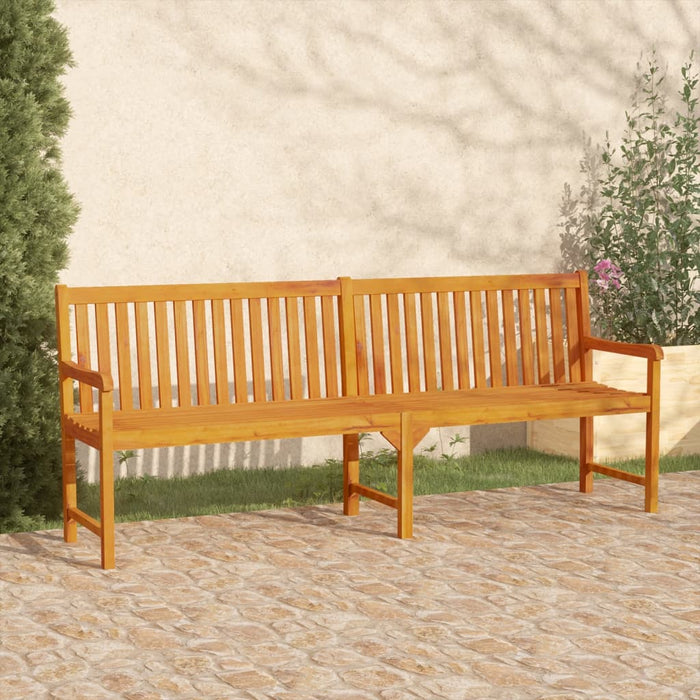 Bancă de grădină, 219 cm, lemn masiv de acacia - WALTI WALTI