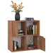 Bibliotecă, stejar maro, 60x27,5x59,5 cm, lemn prelucrat - WALTI WALTI