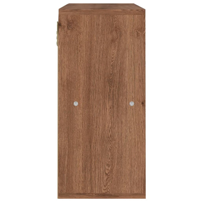 Bibliotecă, stejar maro, 60x27,5x59,5 cm, lemn prelucrat - WALTI WALTI