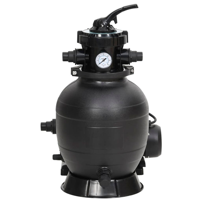 Filtru de nisip pentru piscină cu prefiltru, negru - WALTI WALTI