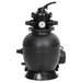 Filtru de nisip pentru piscină cu prefiltru, negru - WALTI WALTI