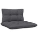 Set mobilier grădină cu perne, 3 piese, alb, lemn masiv pin - WALTI WALTI