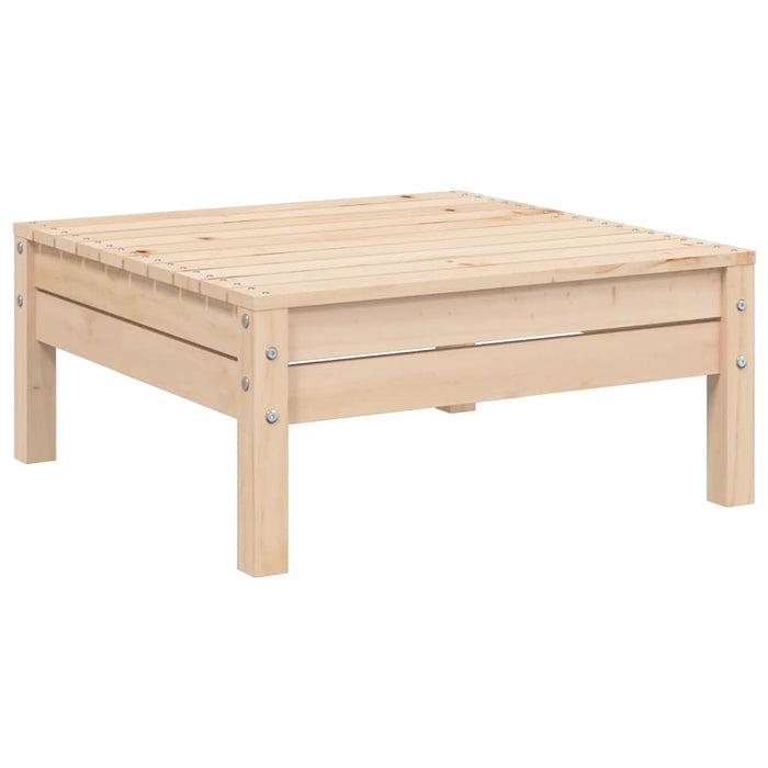 Set mobilier de grădină cu perne gri, 3 piese, lemn masiv pin - WALTI WALTI