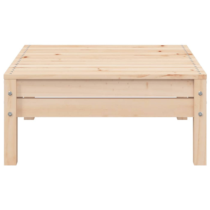 Set mobilier de grădină cu perne gri, 3 piese, lemn masiv pin - WALTI WALTI