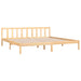 Cadru de pat Super King, 180x200 cm, lemn masiv de pin - WALTI WALTI