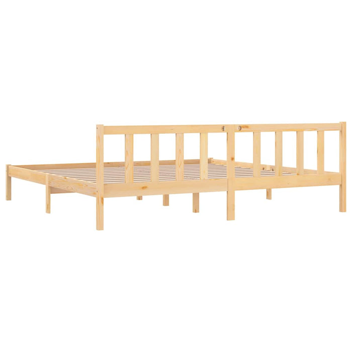 Cadru de pat Super King, 180x200 cm, lemn masiv de pin - WALTI WALTI