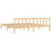 Cadru de pat Super King, 180x200 cm, lemn masiv de pin - WALTI WALTI