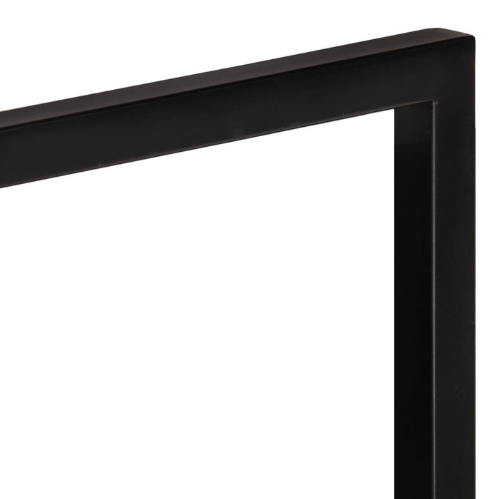 Rafturi de perete 2 buc. 80x25x35 cm lemn masiv acacia/oțel - WALTI WALTI