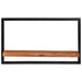 Rafturi de perete 2 buc. 60x25x35 cm lemn masiv acacia/oțel - WALTI WALTI
