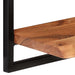 Rafturi de perete 2 buc. 40x24x35 cm lemn masiv acacia/oțel - WALTI WALTI