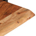 Rafturi de perete 2 buc. 40x24x35 cm lemn masiv acacia/oțel - WALTI WALTI