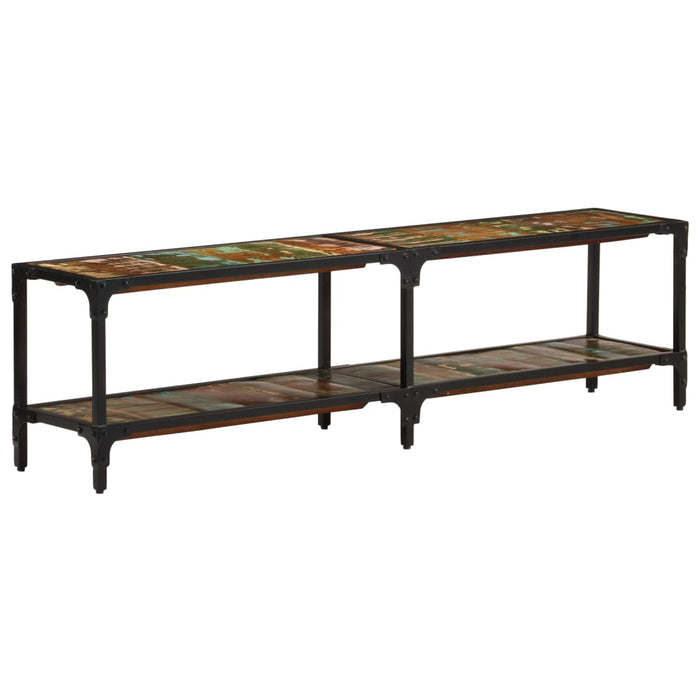 Comodă TV, 150x30x41 cm, lemn masiv reciclat - WALTI WALTI