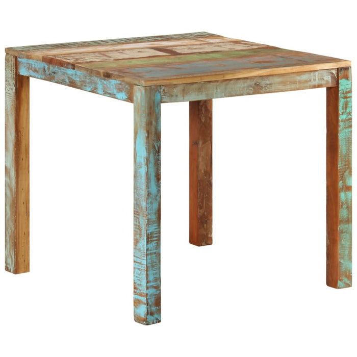 Masă de bucătărie, 82x80x76 cm, lemn masiv reciclat - WALTI WALTI