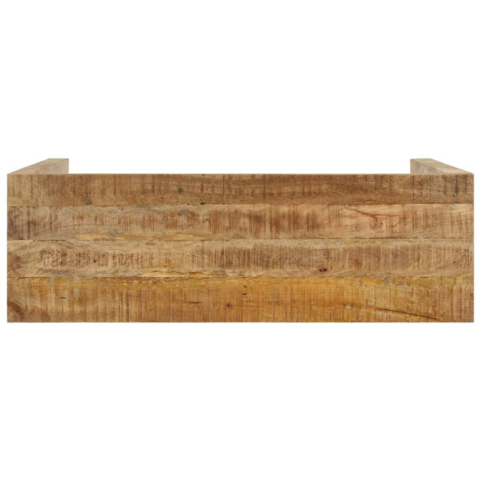 Masă consolă, 110x35x76 cm, lemn de mango nefinisat - WALTI WALTI