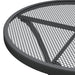 Masă de grădină antracit Ø60x72 cm plasă metalică expandată - WALTI WALTI