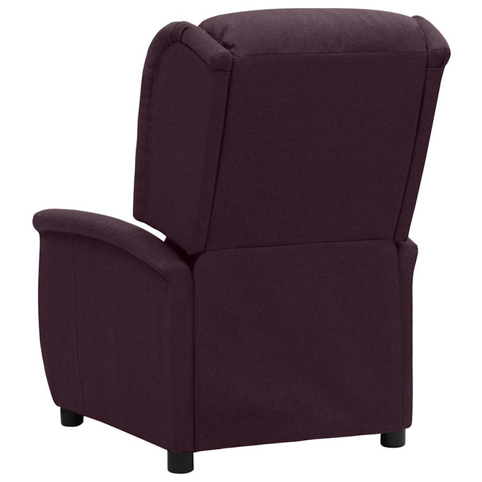 Fotoliu rabatabil, violet, material textil WALTI