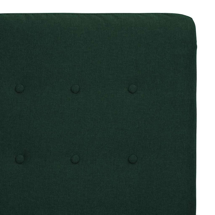 Fotoliu rabatabil, verde închis, material textil WALTI