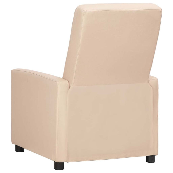 Fotoliu rabatabil, gri taupe, material textil WALTI