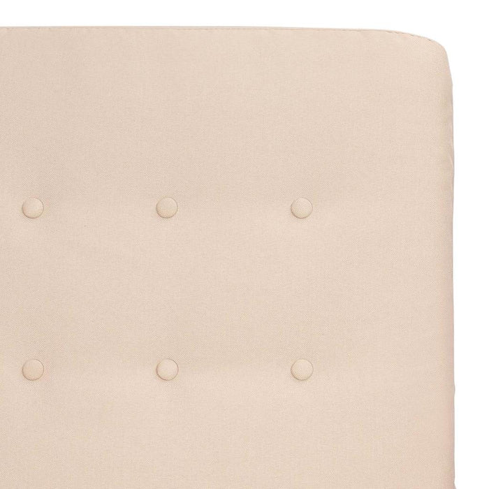 Fotoliu rabatabil, gri taupe, material textil WALTI
