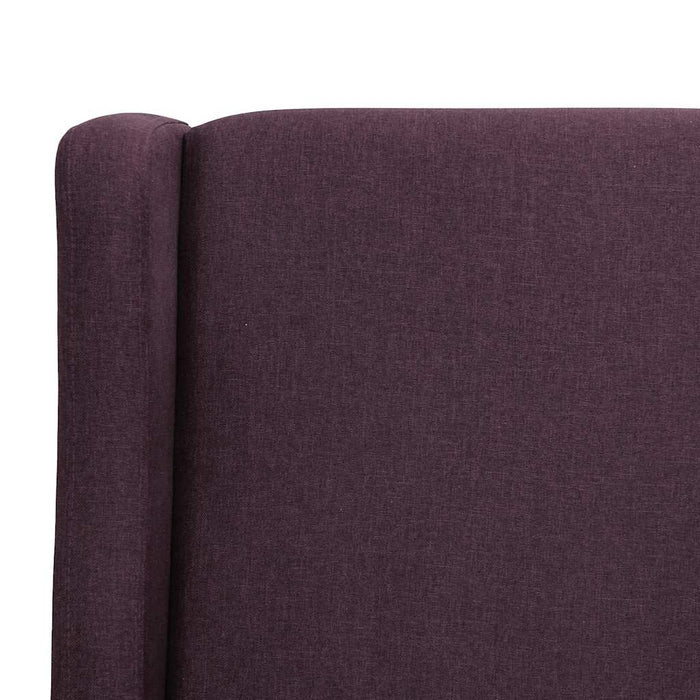 Fotoliu rabatabil, violet, material textil WALTI