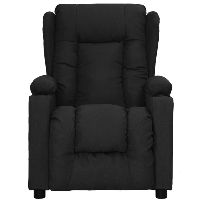 Fotoliu rabatabil, negru, material textil - WALTI WALTI