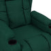 Fotoliu rabatabil, verde închis, material textil - WALTI WALTI