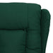 Fotoliu rabatabil, verde închis, material textil - WALTI WALTI