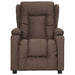 Fotoliu rabatabil, gri taupe, material textil - WALTI WALTI