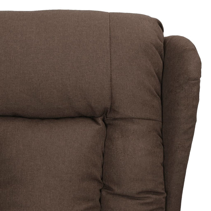 Fotoliu rabatabil, gri taupe, material textil - WALTI WALTI