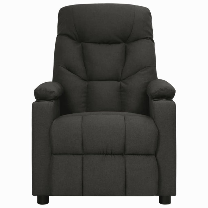 Fotoliu rabatabil, negru, material textil - WALTI WALTI