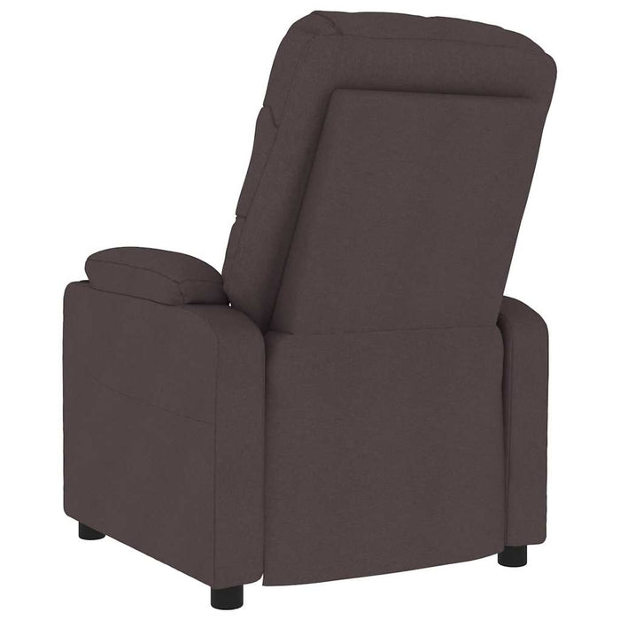 Fotoliu de masaj, maro închis, material textil WALTI
