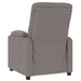Fotoliu rabatabil, gri taupe, material textil - WALTI WALTI